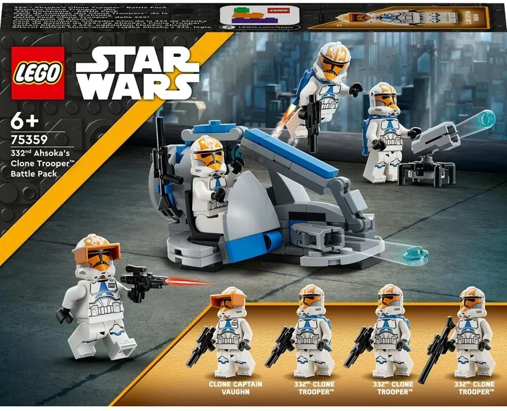 Set LEGO® Star Wars™ 75359 332nd Legion Ahsoka Clone Trooper Battle Pack - 9