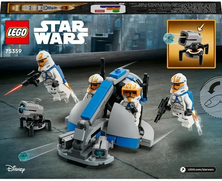 Set LEGO® Star Wars™ 75359 332nd Legion Ahsoka Clone Trooper Battle Pack - 10