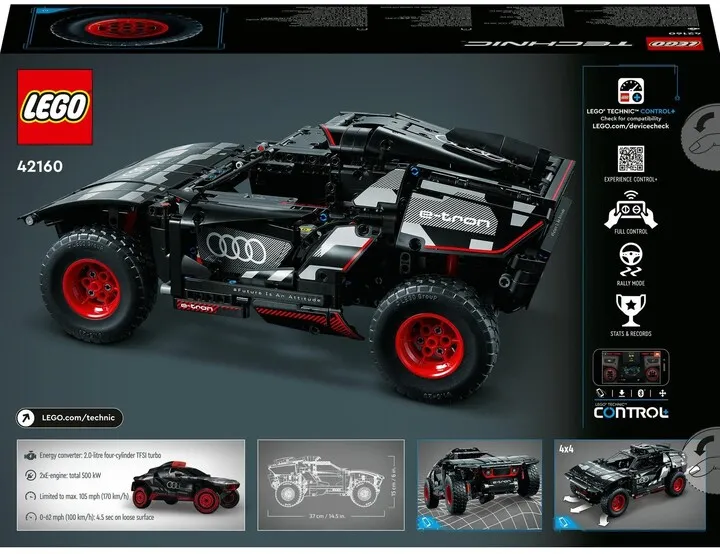 Set LEGO® Technic 42160 Audi RS Q e-tron, 914 copë - 10