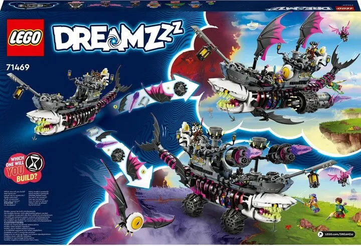 Figurë LEGO® DREAMZzz™ 71469 Nightmare Shark Boat - 7