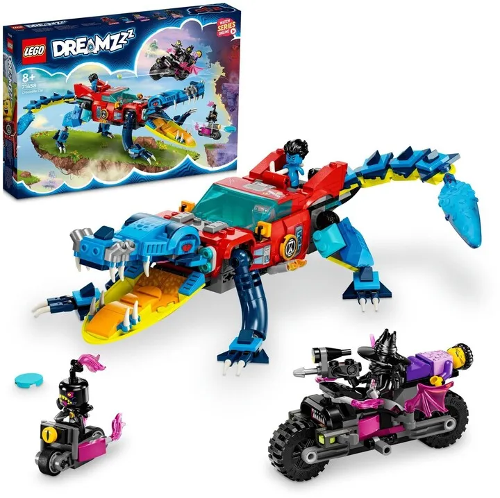 Set LEGO® DREAMZzz™ 71458 Crocodile Car, 494 pjesë - 1