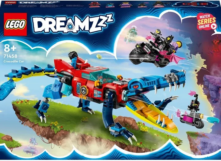 Set LEGO® DREAMZzz™ 71458 Crocodile Car, 494 pjesë - 9