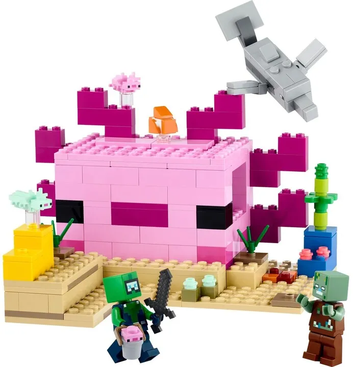 Set LEGO® Minecraft® 21247 Axolotl House - 2