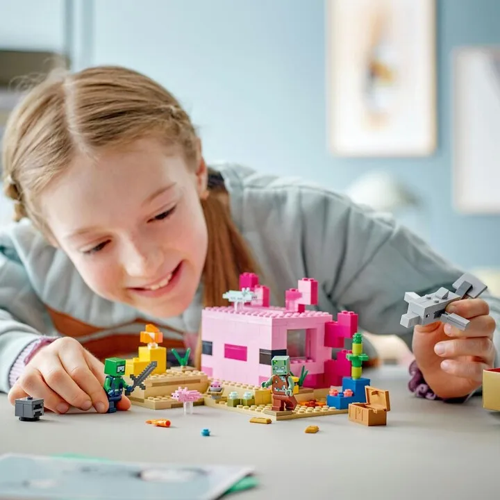Set LEGO® Minecraft® 21247 Axolotl House - 3