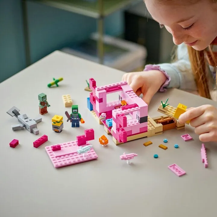 Set LEGO® Minecraft® 21247 Axolotl House - 4