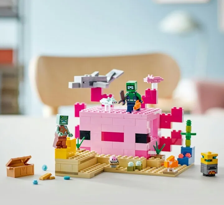 Set LEGO® Minecraft® 21247 Axolotl House - 5