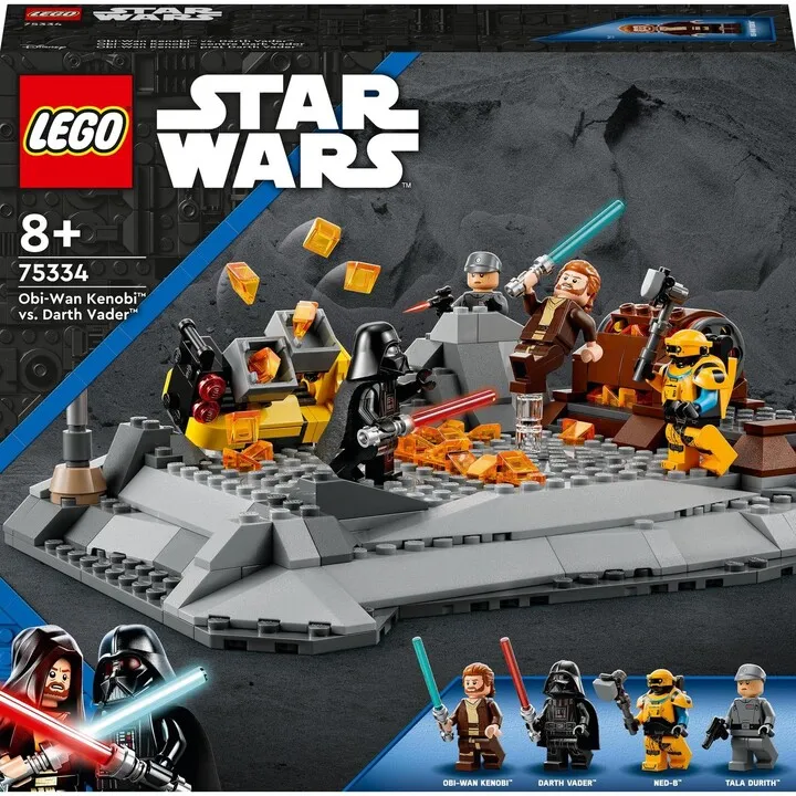 Set LEGO® Star Wars™ 75334 Obi-Wan Kenobi™ Vs. Darth Vader™, 282 pjesë - 9