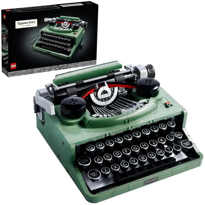Set lodër LEGO® Ideas 21327 Typewriter, 2,079 pjesë - 1