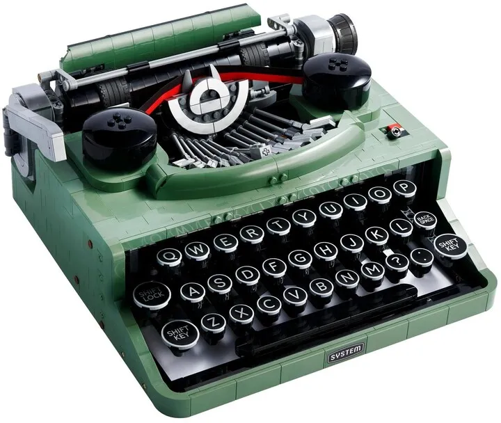 Set lodër LEGO® Ideas 21327 Typewriter, 2,079 pjesë - 2