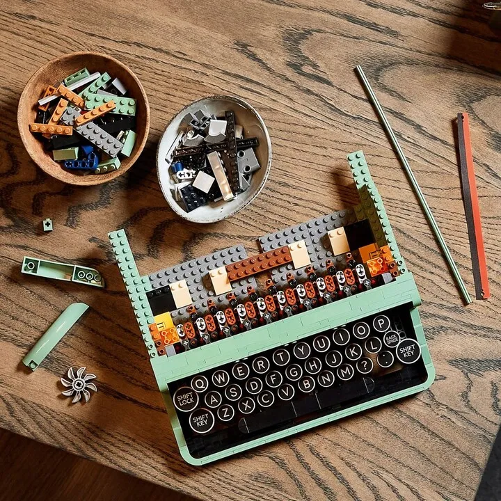 Set lodër LEGO® Ideas 21327 Typewriter, 2,079 pjesë - 4