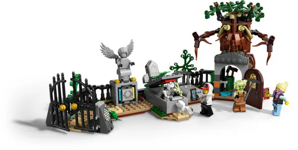 Set figurash LEGO Hidden Side 70420 Mystery in the cemetery - 4