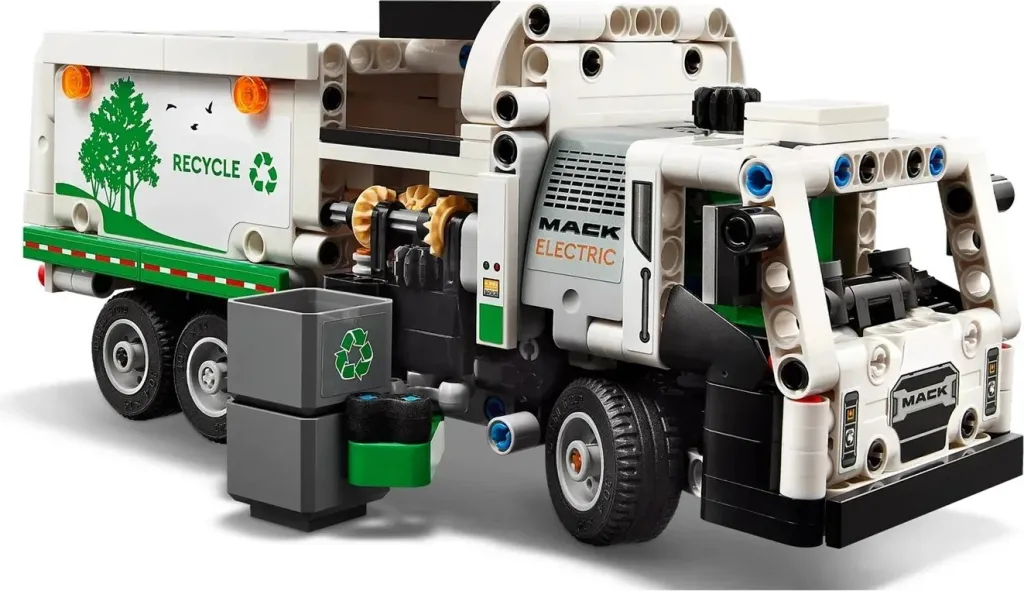 Set Lego Technic 42167 MACK LR Electric Garbage Truck - 4