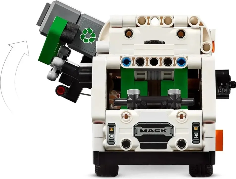 Set Lego Technic 42167 MACK LR Electric Garbage Truck - 7