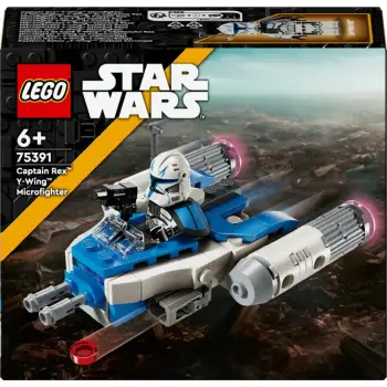 Set ndërtimi LEGO Star Wars Captain Rex Y-Wing Microfighter 99 pjesë shumëngjyrëshe