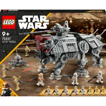 Set lodër LEGO Star Wars AT-TE Walker 75337, model ndërtimi, mbi 1000 pjesë, shumëngjyrëshe