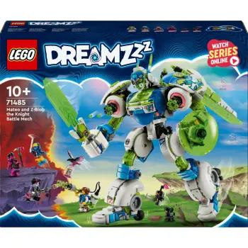Set ndërtimi LEGO DREAMZzz 71485 Mateo dhe Z-Blob Mech Kalorësi, shumëngjyrësh