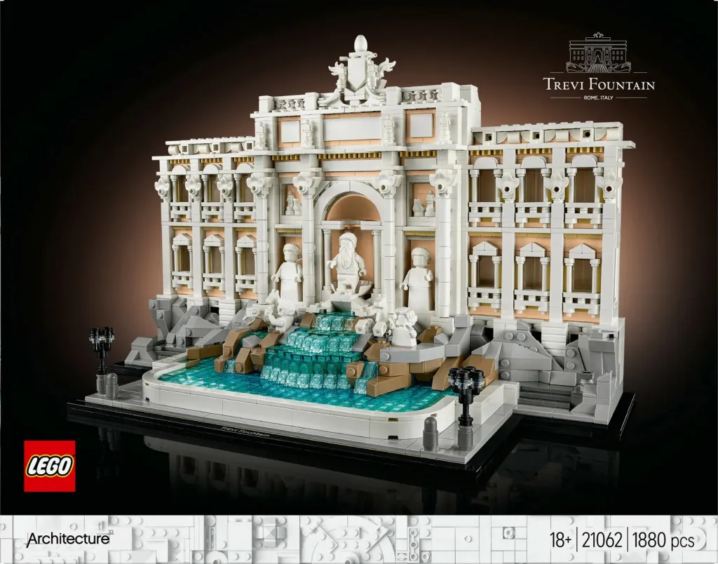 Lego Architecture 21062 Trevi Fountain - 12