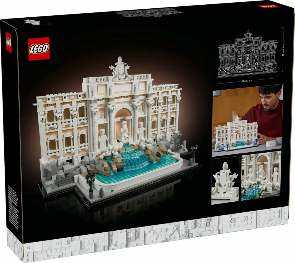 Lego Architecture 21062 Trevi Fountain - 13