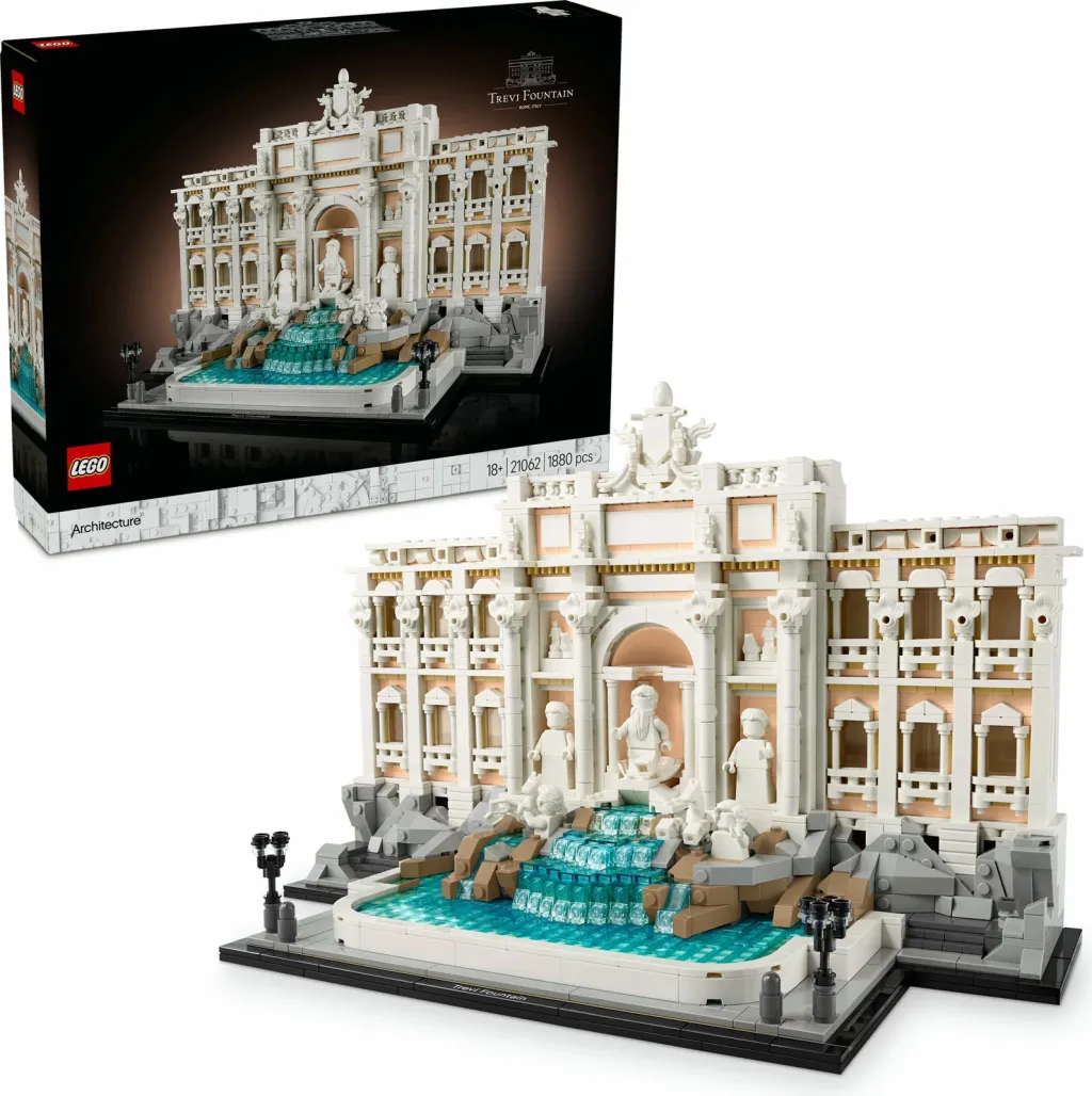 Lego Architecture 21062 Trevi Fountain - 15