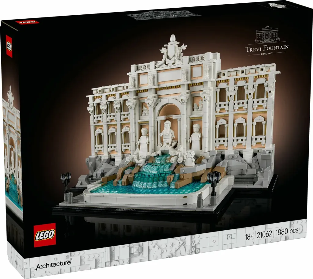 Lego Architecture 21062 Trevi Fountain - 10