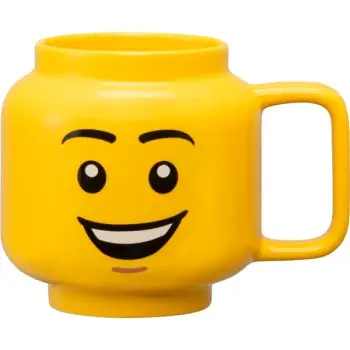 LEGO Room Copenhagen Ceramic Mug – Happy Boy – Verdhë