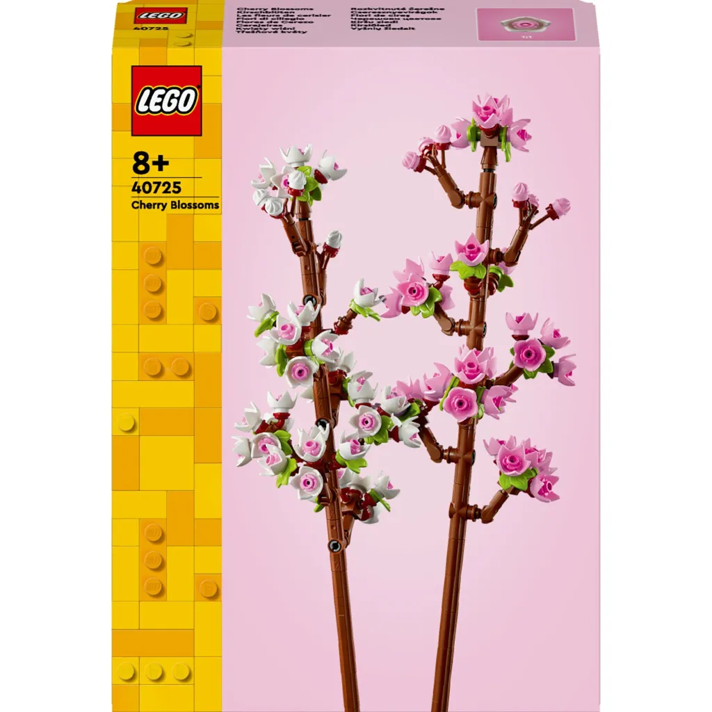 Set ndërtimi LEGO Cherry Blossoms 40725, 430 pjesë, multikolor - 1