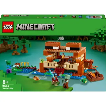 Set ndërtimi LEGO Minecraft 21256 The Frog House, 400 pjesë, shumëngjyrëshe
