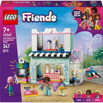 Set ndërtimi LEGO Friends 42662 Friseursalon, 347 pjesë, shumëngjyrësh