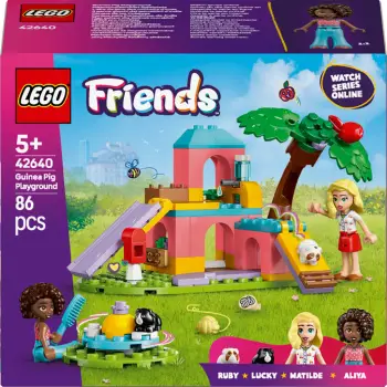Set ndërtimi LEGO Friends 42640, Guinea Pig Playground, 86 pjesë, shumëngjyrësh