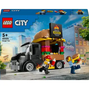 Set ndërtimi LEGO City 60404 Burger-Truck, shumëngjyrësh