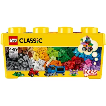 Set ndërtimi LEGO Classic Medium Creative Brick Box 10696, 484 pjesë, shumëngjyrësh