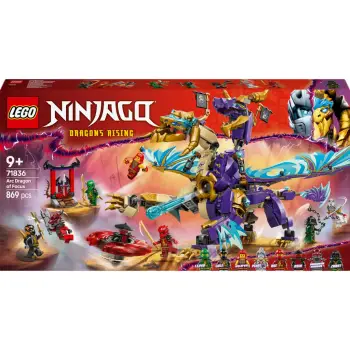 Set LEGO NINJAGO 71836 Arc Dragon of Focus, 869 copë