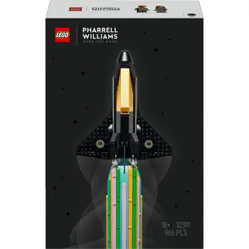 Set ndërtimi LEGO Icons 10391 Pharrell Williams Over the Moon, 966 pjesë, multikolor