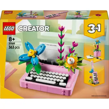 LEGO 31169 Creator 3-in-1 Typewriter with Flowers