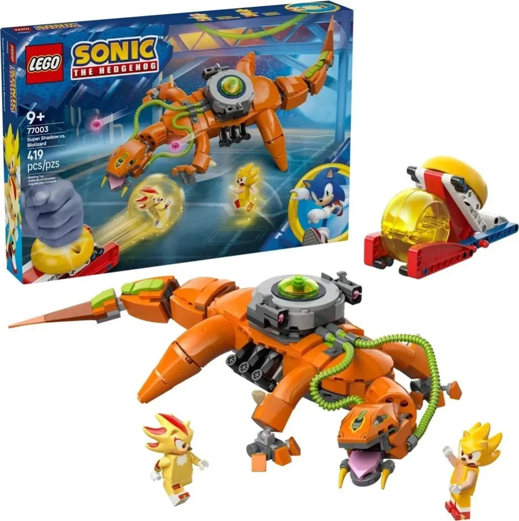 Set LEGO Sonic the Hedgehog 77003, Super Shadow vs. Biolizard - 1