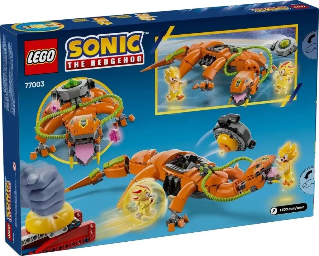 Set LEGO Sonic the Hedgehog 77003, Super Shadow vs. Biolizard - 2