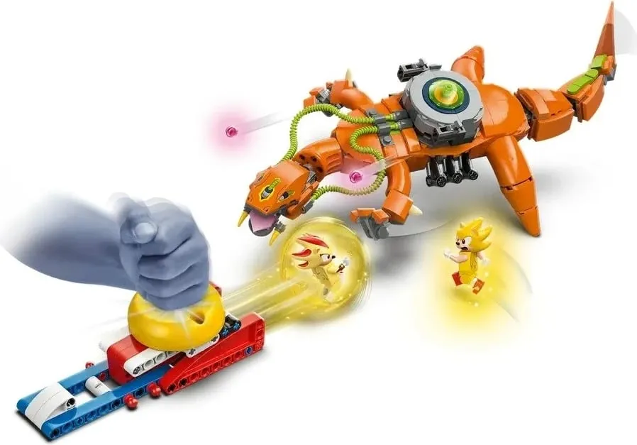 Set LEGO Sonic the Hedgehog 77003, Super Shadow vs. Biolizard - 4