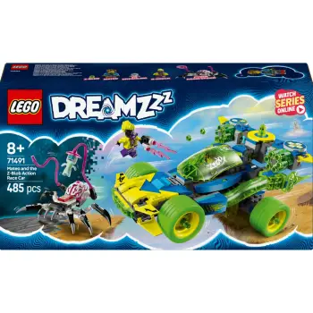 Set ndërtimi LEGO DREAMZzz 71491 Mateo me Z-Blob Action Rennwagen, 485 pjesë, multikolor