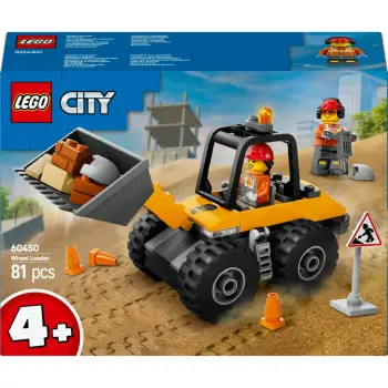 Set ndërtimi LEGO City 60450 Radlader, 81 pjesë, multikolor