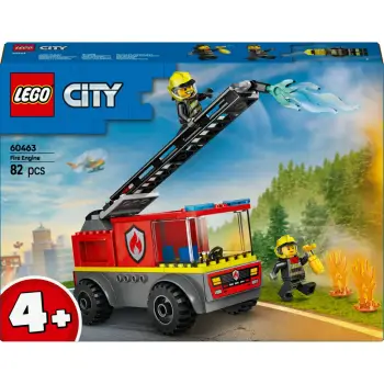 Lego kamion zjarri me shkallë, fëmijë, shumëngjyrësh