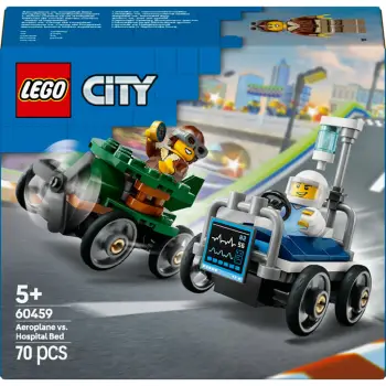 Set ndërtimi LEGO City 60459, 70 pjesë, multikolor