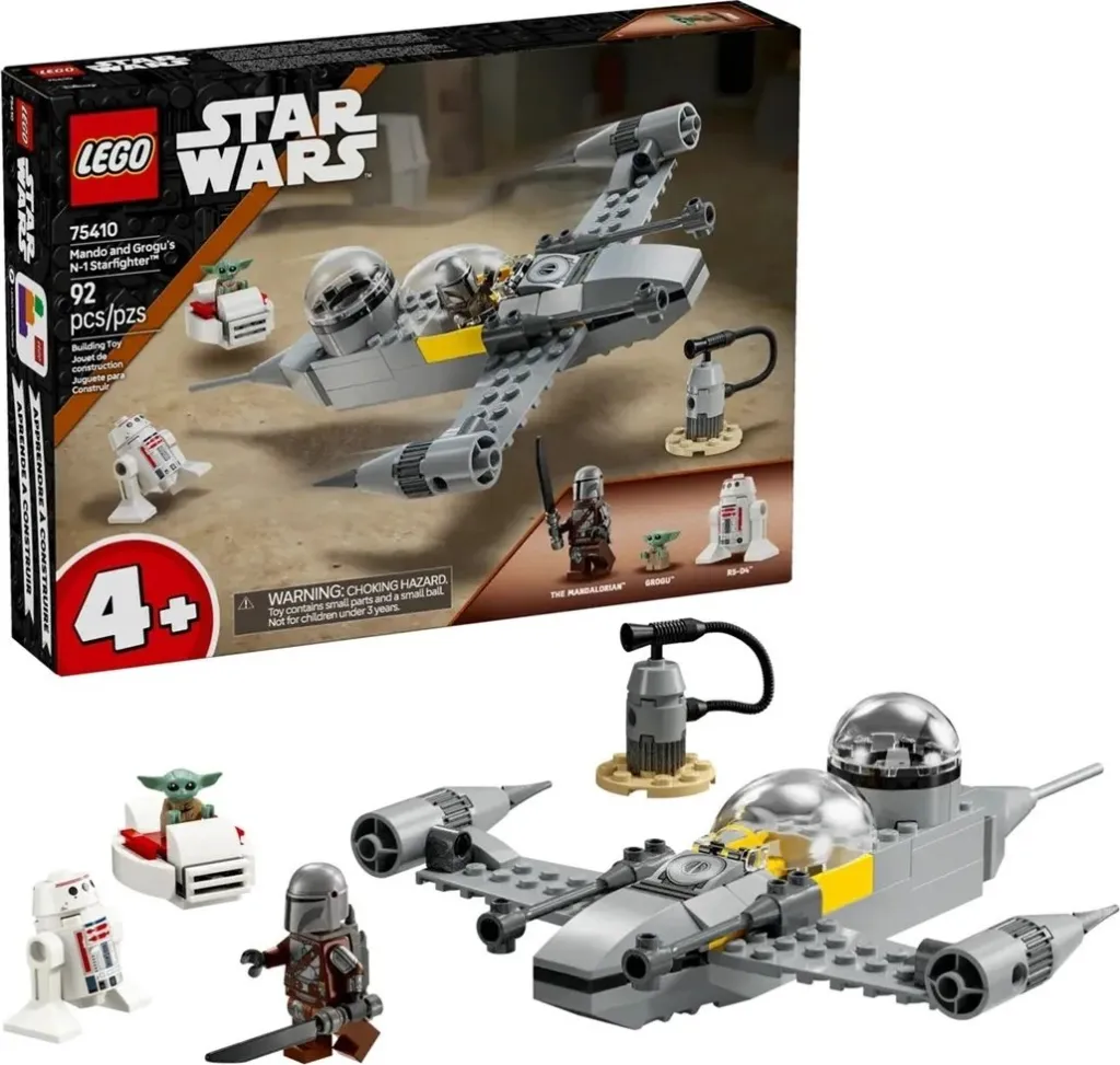Lego Star Wars 75410 Mando dhe Grogu's N-1 Starfighter - 1