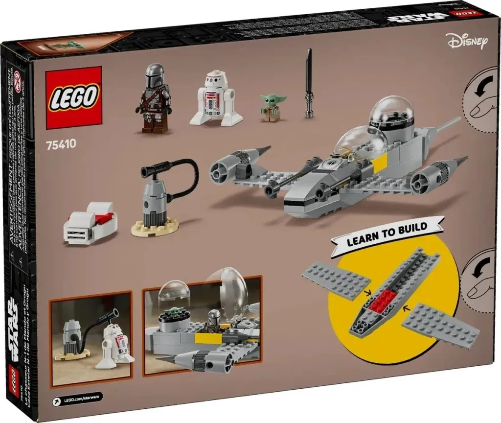 Lego Star Wars 75410 Mando dhe Grogu's N-1 Starfighter - 2
