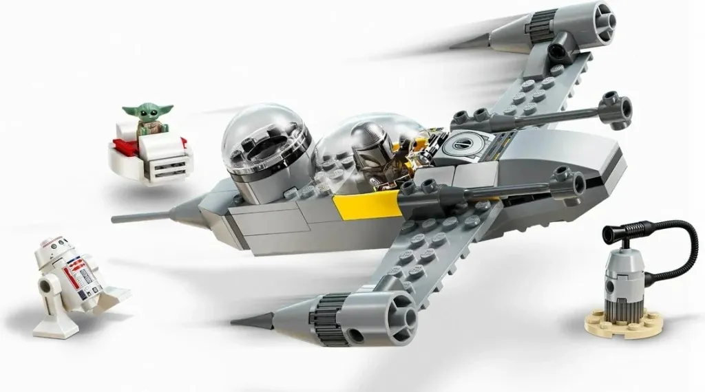 Lego Star Wars 75410 Mando dhe Grogu's N-1 Starfighter - 4