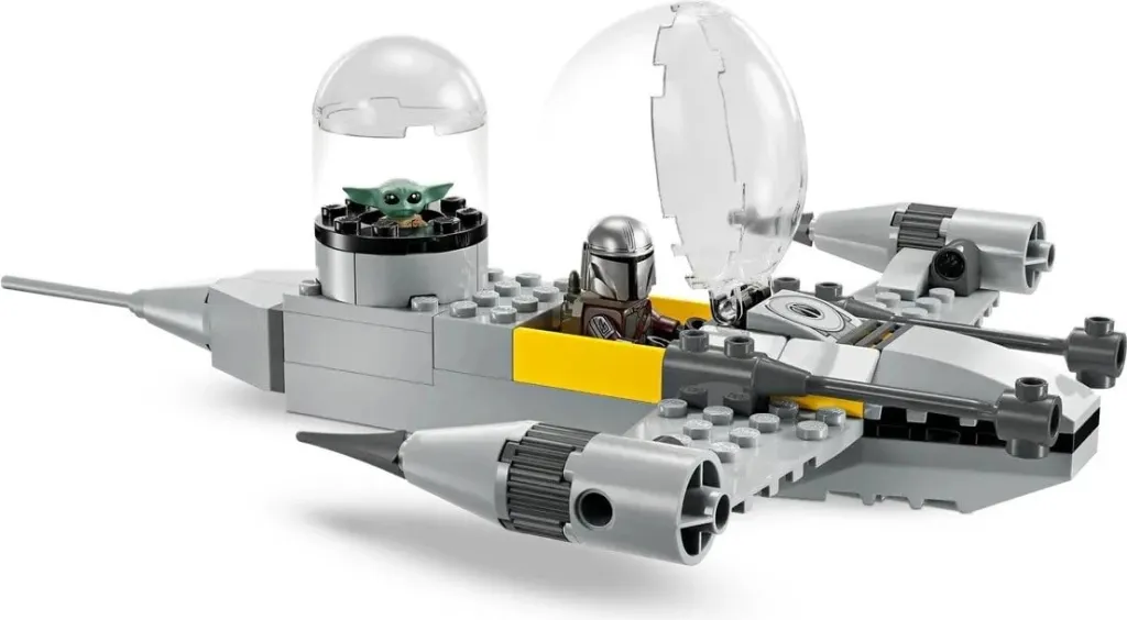 Lego Star Wars 75410 Mando dhe Grogu's N-1 Starfighter - 6