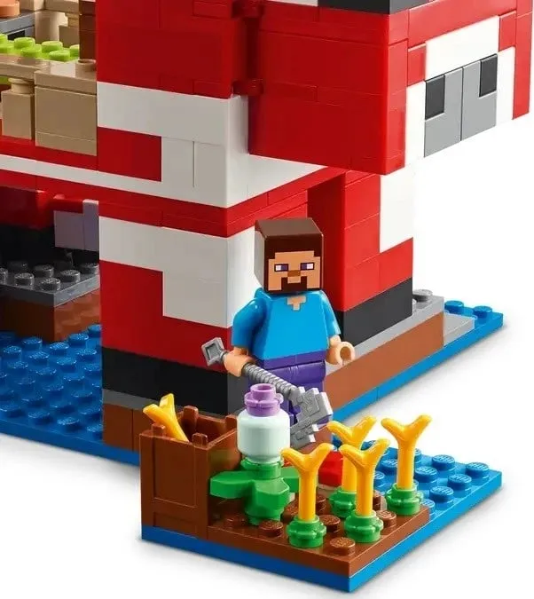 Set LEGO Minecraft 21270 Mooshroom House - 6