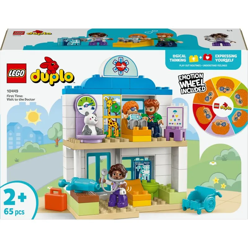 Set ndërtimi LEGO DUPLO 10449, 65 pjesë, shumëngjyrëshe - 1