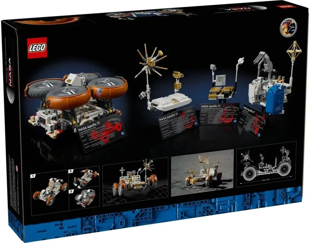 Set LEGO Technic 42182 NASA Apollo Lunar Roving Vehicle - 2