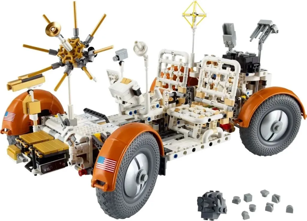 Set LEGO Technic 42182 NASA Apollo Lunar Roving Vehicle - 3