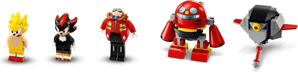 Set LEGO Sonic the Hedgehog 76999 Super Sonic VS Egg Drillster - 8